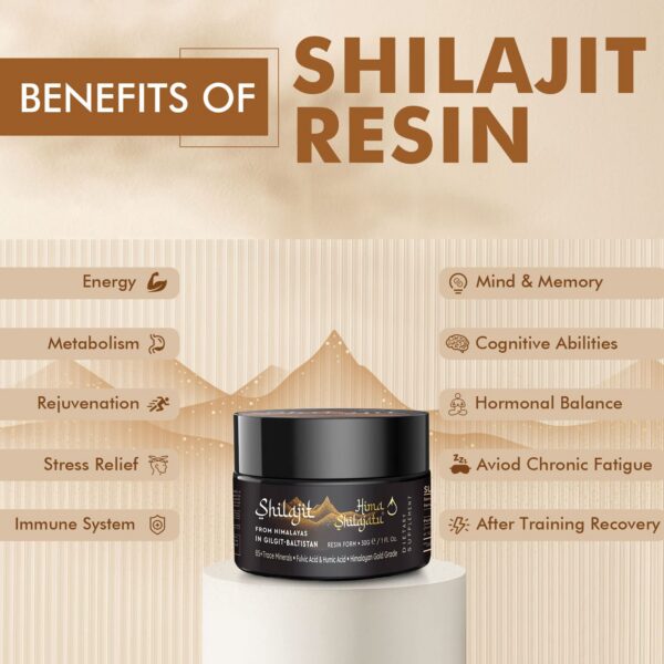 Version 1.0.0 Frasco de resina Shilajit