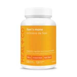 Version 1.0.0 HEAL + CO. Melena de León 120 Cápsulas en envase