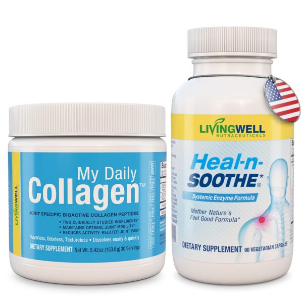 Heal-N-Soothe My Daily Collagen frasco