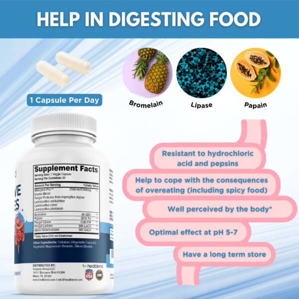 Cápsulas apiladas healblend