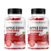 Frontal de la caja Healblend gomitas vinagre de manzana