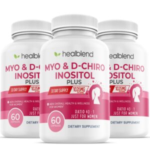 Frasco healsblend Myo & D-Chiro Inositol Plus frente