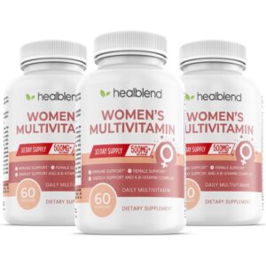 Multivitamínico HealBlend frasco frontal