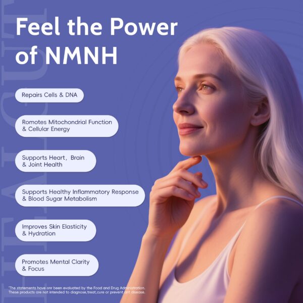 Etiqueta NMNH liposomal HEALGUT