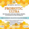 Healing Beings Probiotic Ultra suplemento para salud digestiva 60 cápsulas