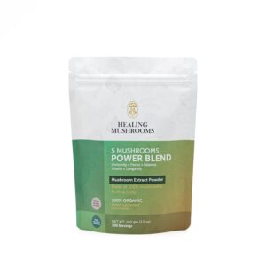 Version 1.0.0 Paquete Healing Mushrooms mezcla polvo extracto 5 hongos