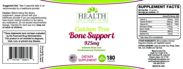 Cierre y empaque del suplemento