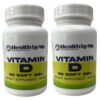 Health by Me vitamina D3 4000 UI cápsulas blandas pack 2