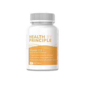 Version 1.0.0 Frente del envase Health by Principle Vitamina D3
