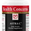Frasco de Health Concerns Astra C con cápsulas