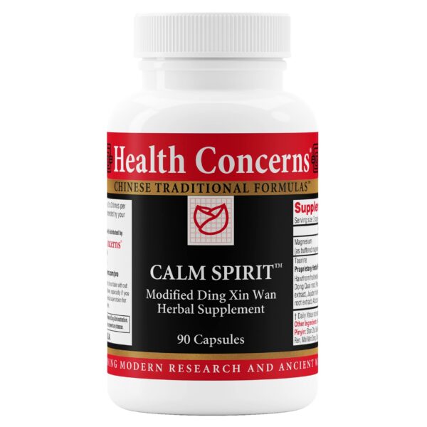 Health Concerns Calm Spirit suplemento anti estrés 90 cápsulas