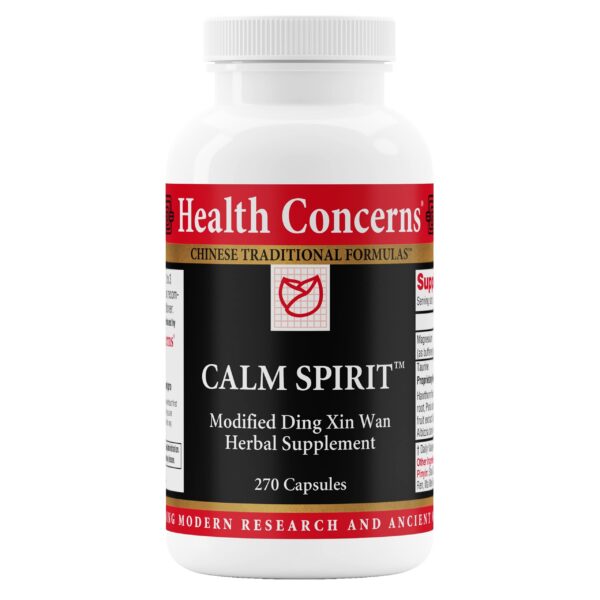 Version 1.0.0 Health Concerns Calm Spirit suplemento para estrés y sueño