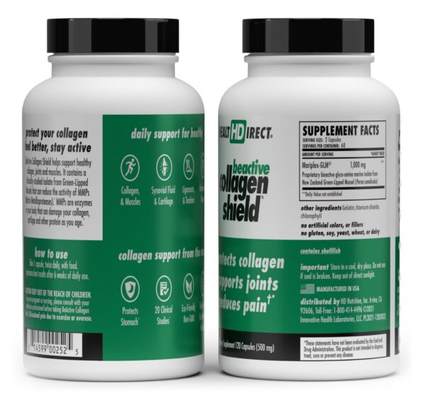 Etiqueta BeActive Collagen Shield