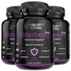 Health Dose cápsulas Elderberry Plus para sistema inmune y bienestar anual
