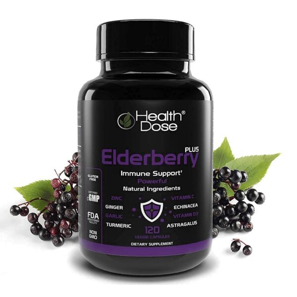 Frente de Elderberry Plus 11 en 1