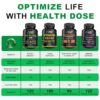 Frasco Health Dose con tapa