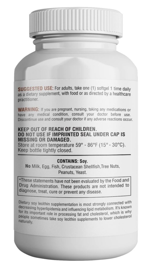 Softgels Health LFE Lecitina 1200 mg