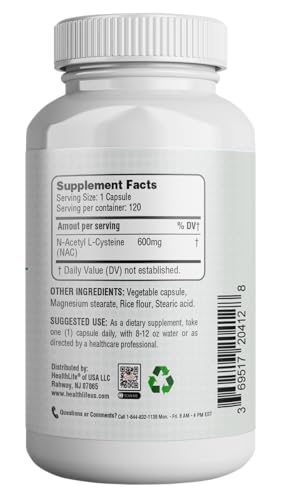 Frasco NAC 600 mg Health LFE
