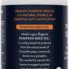 Health Logics Pumpkin Seed Oil etiqueta frontal