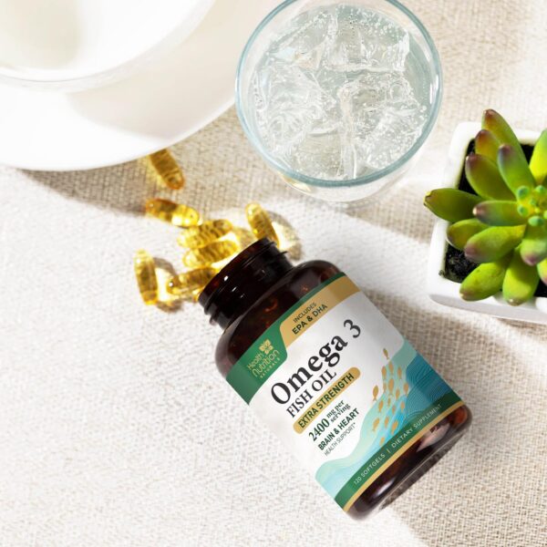 Detalle EPA y DHA en cápsulas
