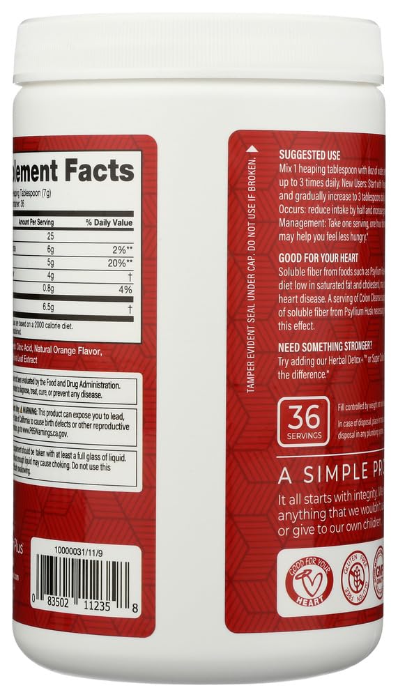 Health Plus Colon Cleanse botella para salud intestinal