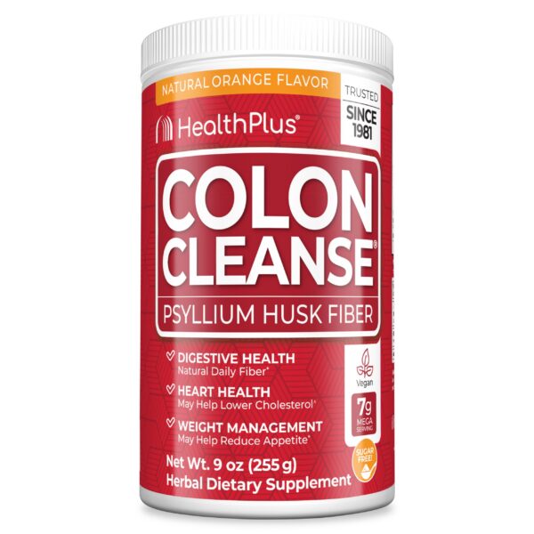 Health Plus Colon Cleanse fibra natural detox salud digestiva