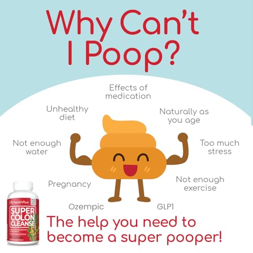 Health Plus Super Colon Cleanse probióticos y fiber