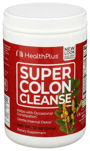 Health Plus Super Colon Cleanse envase 12 onzas