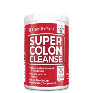 Version 1.0.0 Health Plus Super Colon Cleanse polvo suplemento desintoxicante natural