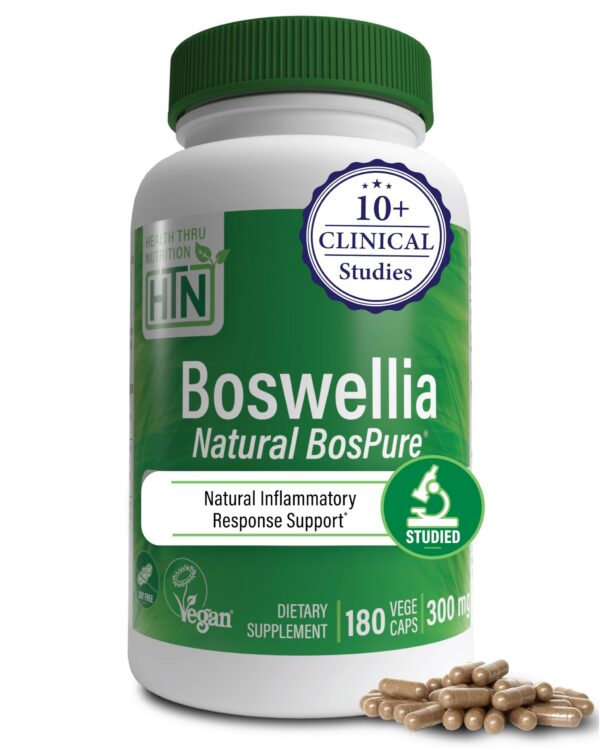 Health Thru Nutrition Boswellia 300mg cápsulas paquete frontal