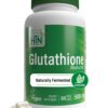 Frente del envase Health Thru Nutrition Glutathion reducido 500 mg Vegecaps
