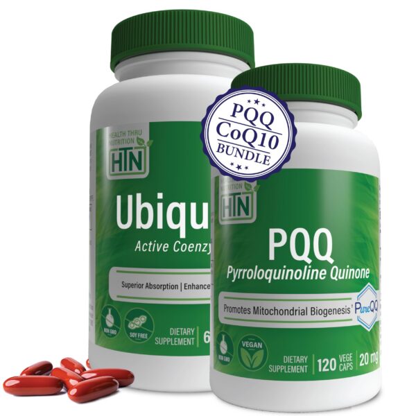 HTN Ubiquinol + PQQ bundle frontal