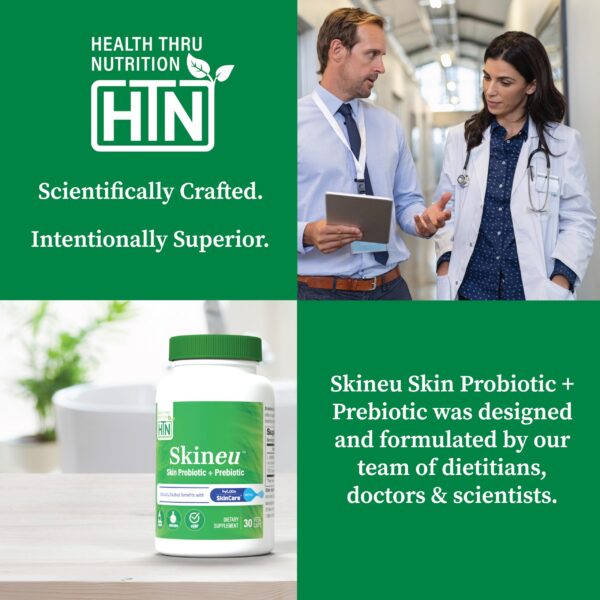 Etiqueta lateral de Skineu packaging