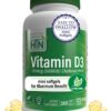 Health Thru Nutrition Vitamina D3 5000 UI 360 softgels orgánicos