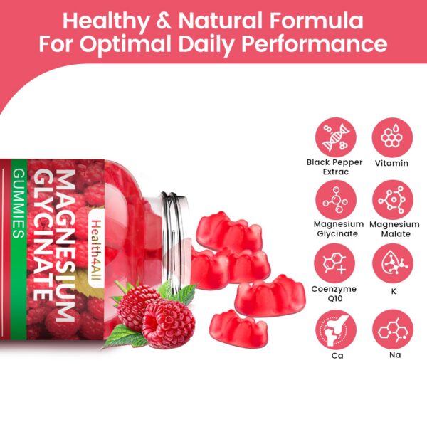 Health4All gomitas magnesio ingredientes