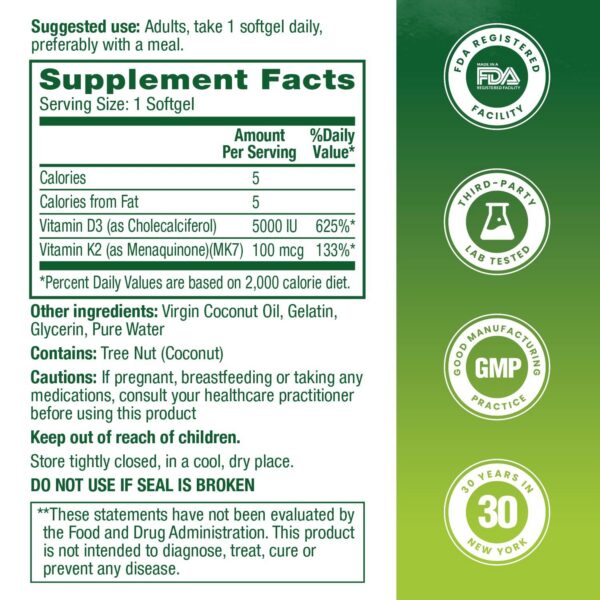 HealthA2Z frasco con etiqueta distintiva