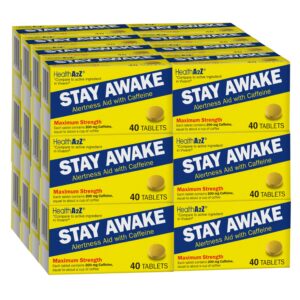 Version 1.0.0 HealthA2Z Stay Awake cafeína 200 mg tableta