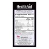 Etiqueta de HealthAid Black Seed Oil Cápsulas