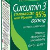 HealthAid curcumina 600 mg 30 tabletas caja frontal