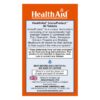 Version 1.0.0 HealthAid Immuprotect bottle back label