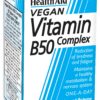 HealthAid Vit B50 complejo suplemento caja frontal