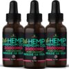 Frasco Healthergize Hemp Oil 3-pack frontal