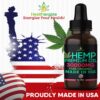 Etiqueta de Healthergize Hemp Oil