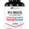Healthfare suplemento Myo Inositol 2600mg cápsulas veganas