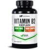 Frente del frasco Healthfare Vitamina B2 Riboflavina 400 mg