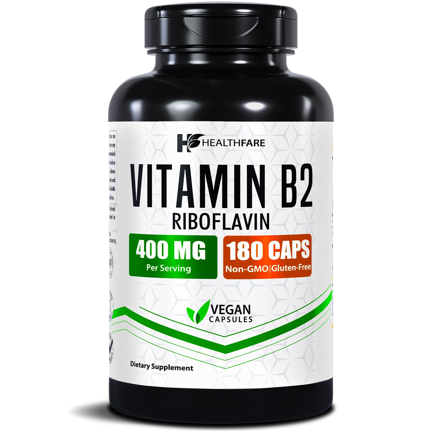 Healthfare Vitamin B2 Riboflavin, 400 mg