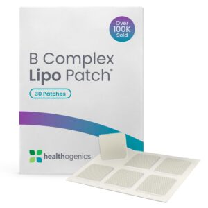 Healthogenics LipoPatch B12 frontal view