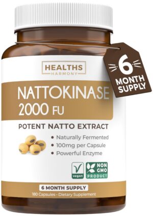 Healths Harmony nattokinasa frasco