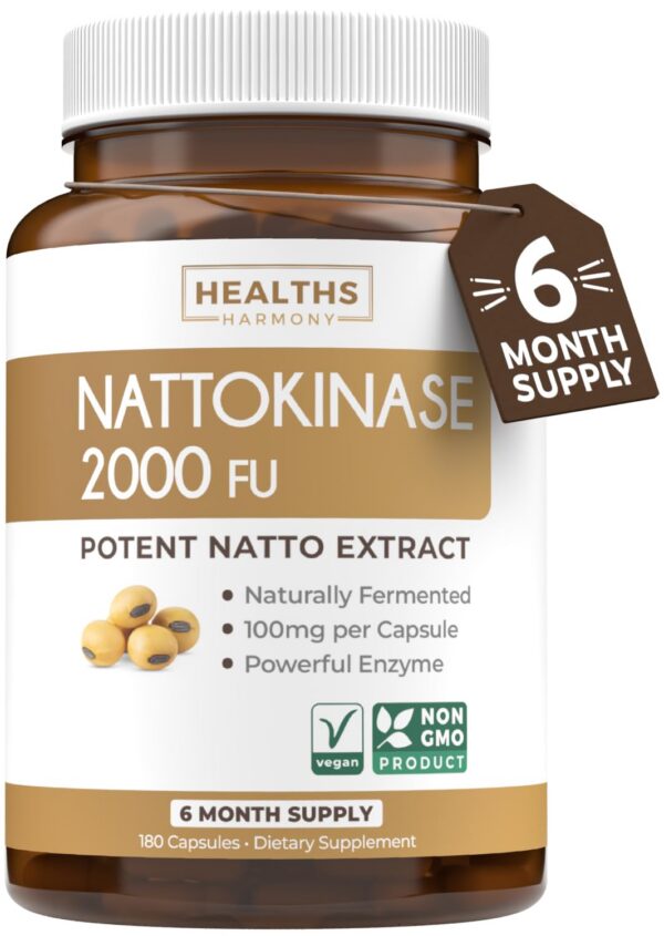 Healths Harmony nattokinasa frasco