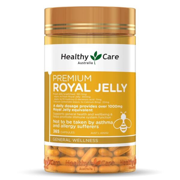 Healthy Care Royal Jelly 1000 frasco frontal